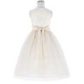 Grace Karin sans manches Tulle Netting princesse Mariage Robe fille fleur 6 ~ 12 ans CL010455-1